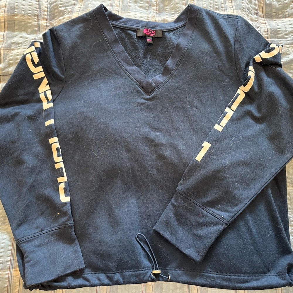 Active ACX Gray V-Neck Sweatshirt